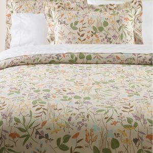 Birch Floral Flannel Comforter Cover Collection