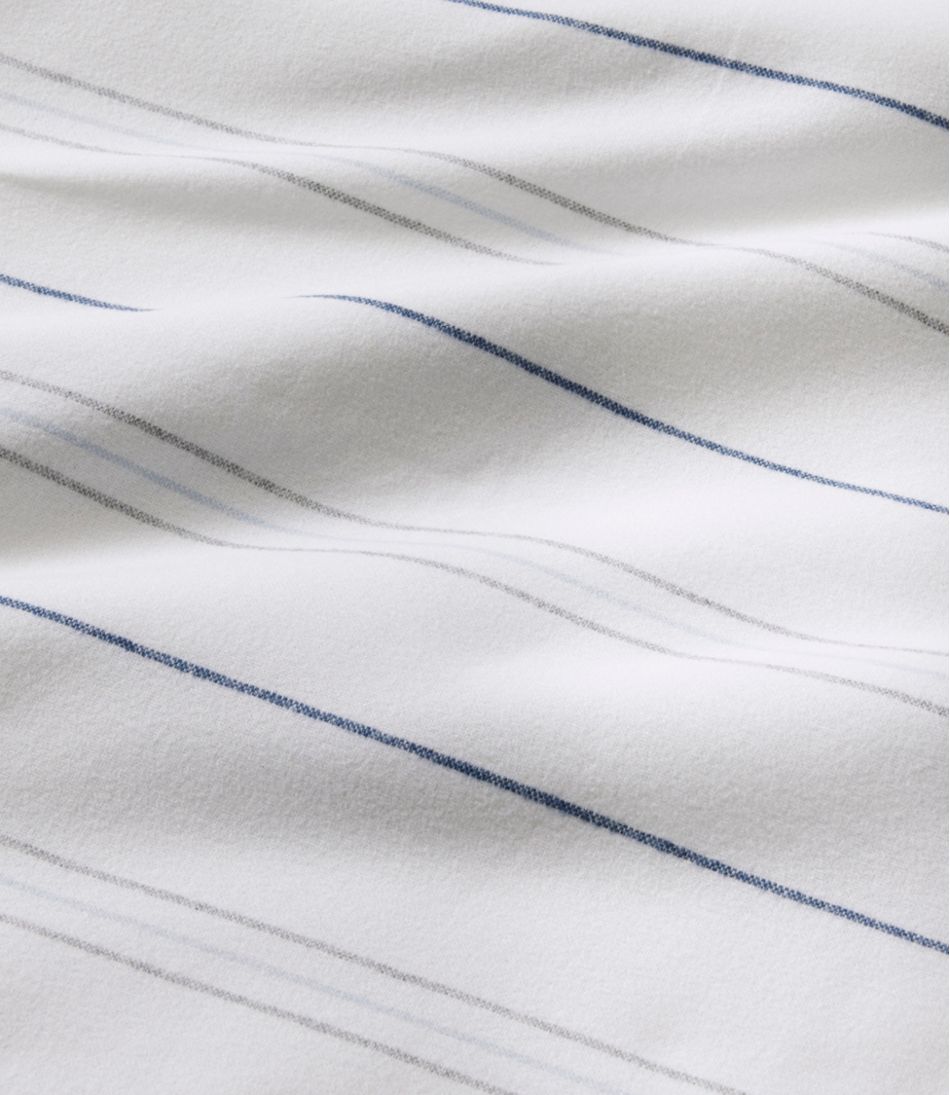 Organic Flannel Sheet Collection, Stripe - Image 4