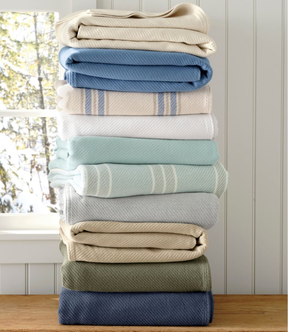 Maine Twill Blanket, Stripe - Image 4