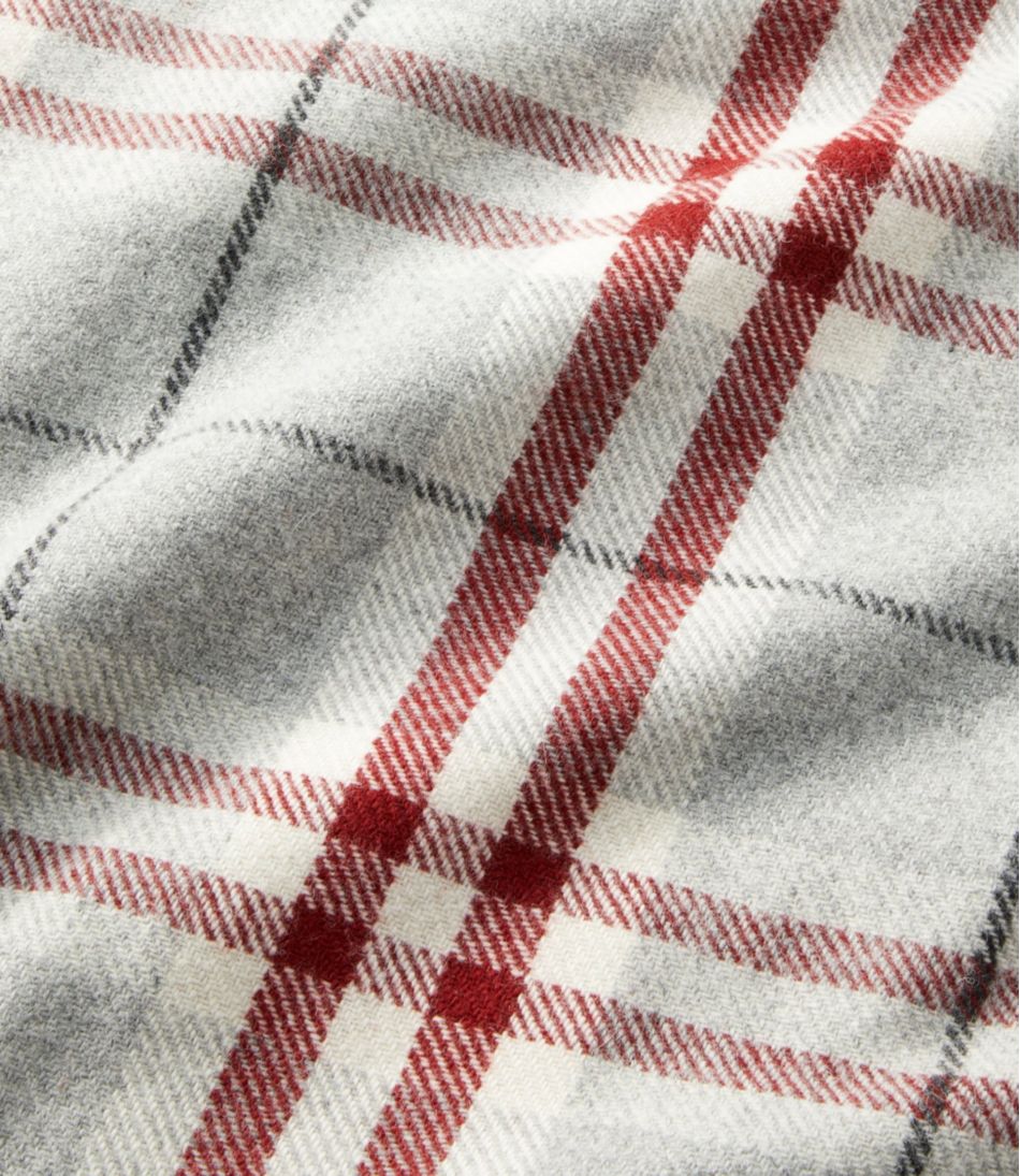 Washable Wool Blanket, Plaid - Image 2