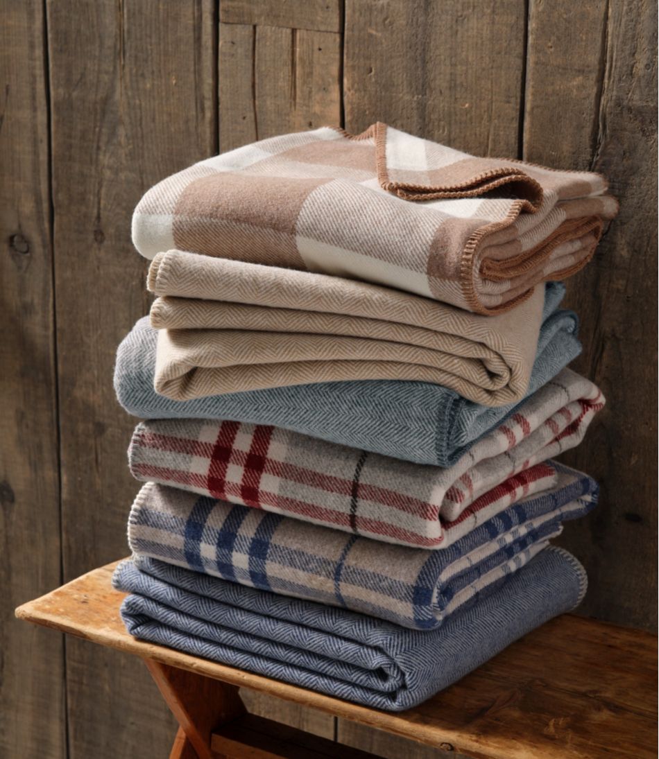 Washable Wool Blanket, Plaid - Image 4