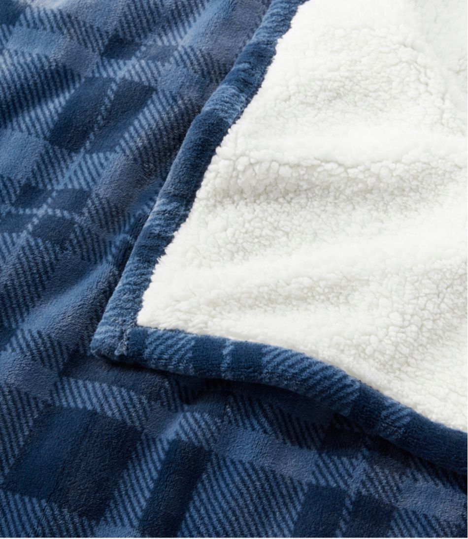 Wicked Plush Sherpa Throw, Plaid - Image 3