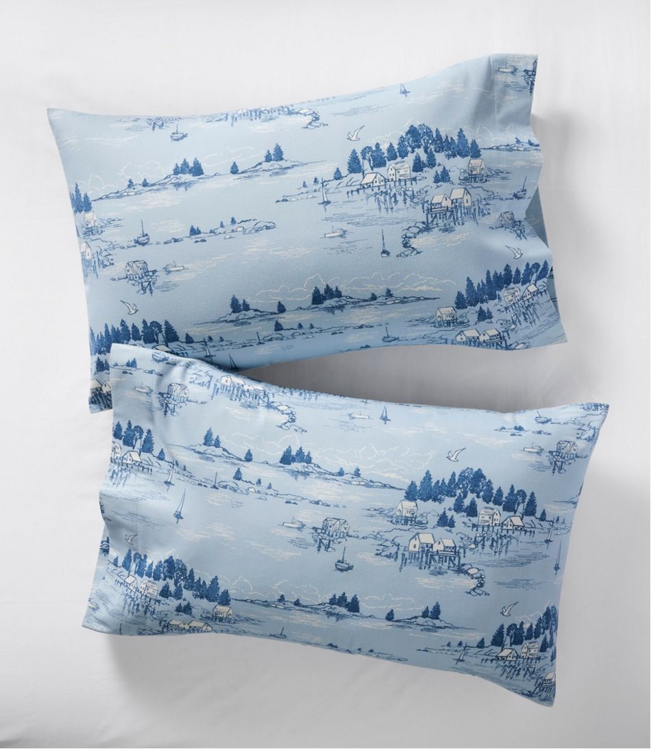 Coastal Landscape Flannel Sheet Collection - Image 3