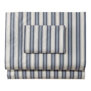 Sunwashed Percale Sheet Collection, Stripe