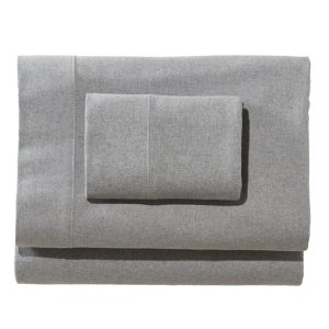 Heritage Chamois Flannel Sheet Collection, Heather