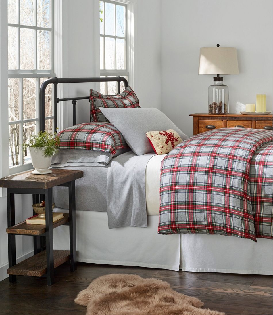 Heritage Chamois Flannel Sheet Collection, Heather - Image 2