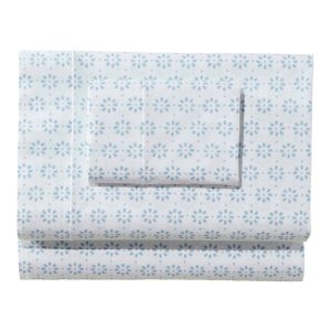 Sunwashed Percale Sheet Collection, Print