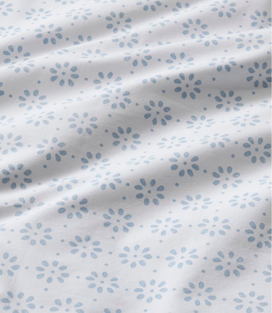 Sunwashed Percale Sheet Collection, Print - Image 3