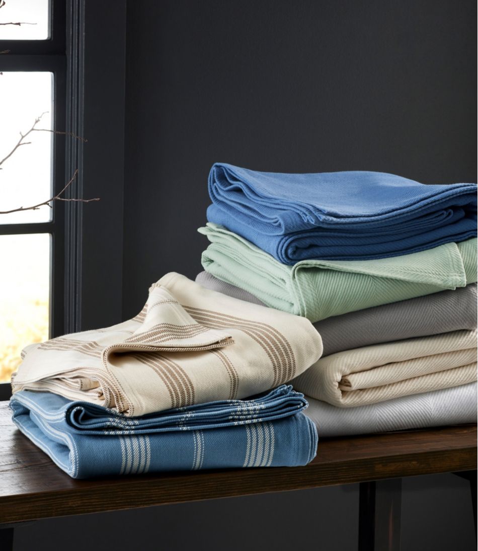 Organic Cotton Blanket, Stripe - Image 4