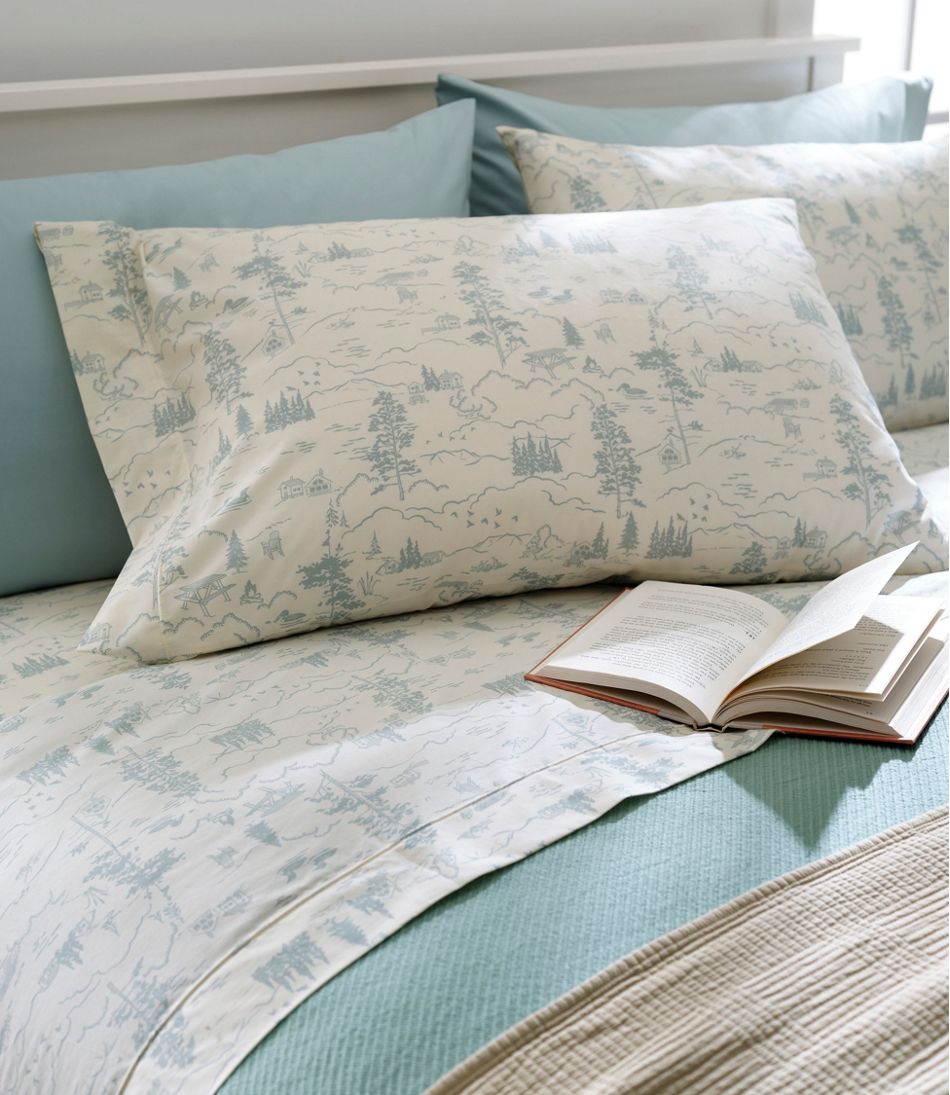 Lakeside Toile Percale Sheet Collection - Image 2