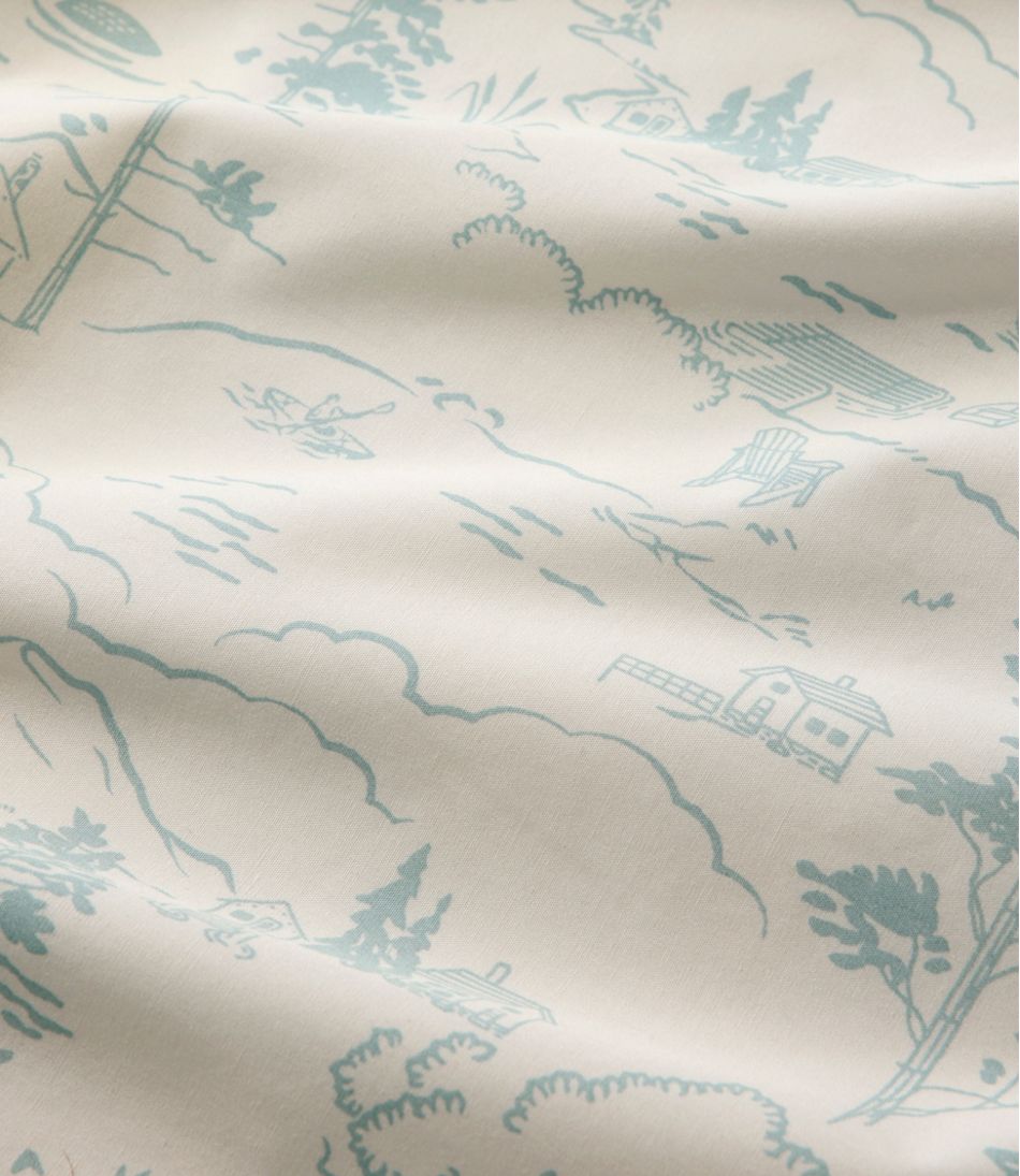 Lakeside Toile Percale Sheet Collection - Image 4