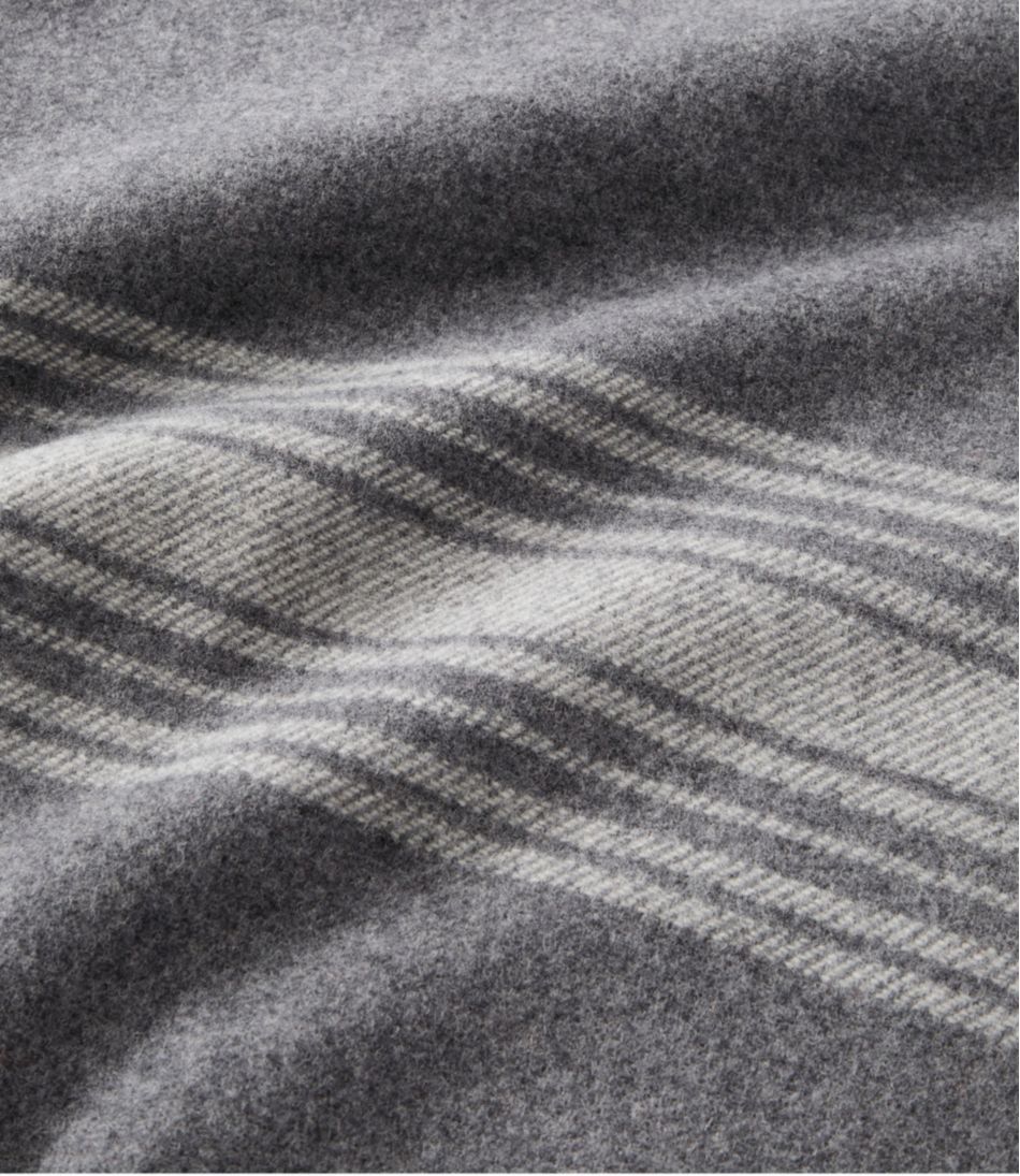 Washable Wool Throw, Striped - Image 2