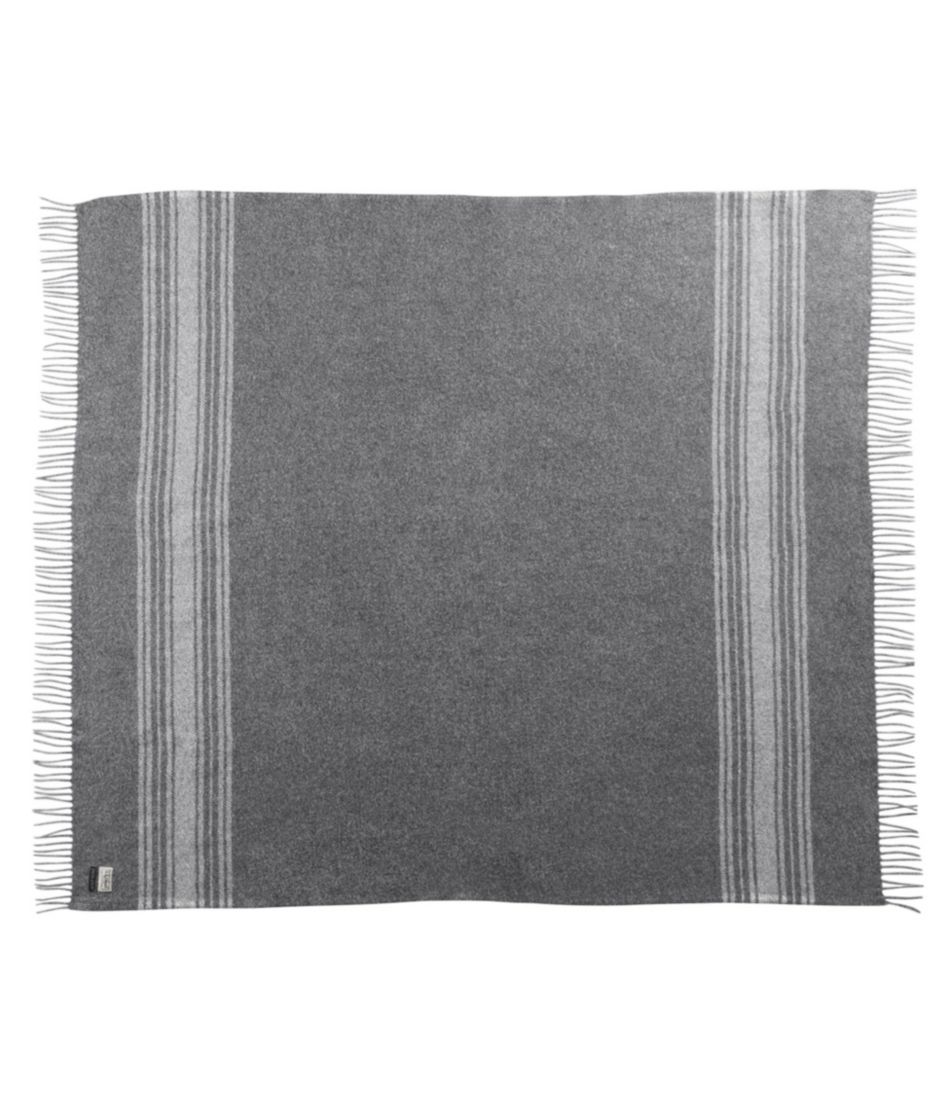Washable Wool Throw, Striped - Image 3