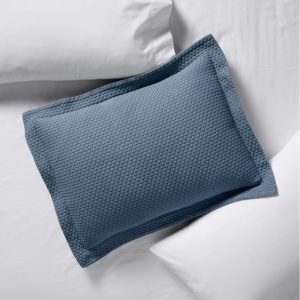 Organic Honeycomb Matelass?? Sham