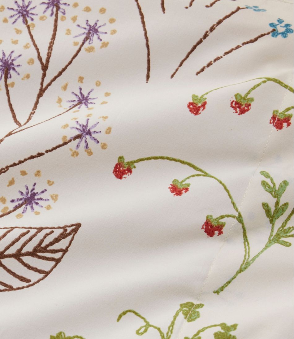 Botanical Floral Percale Comforter Cover Collection - Image 7