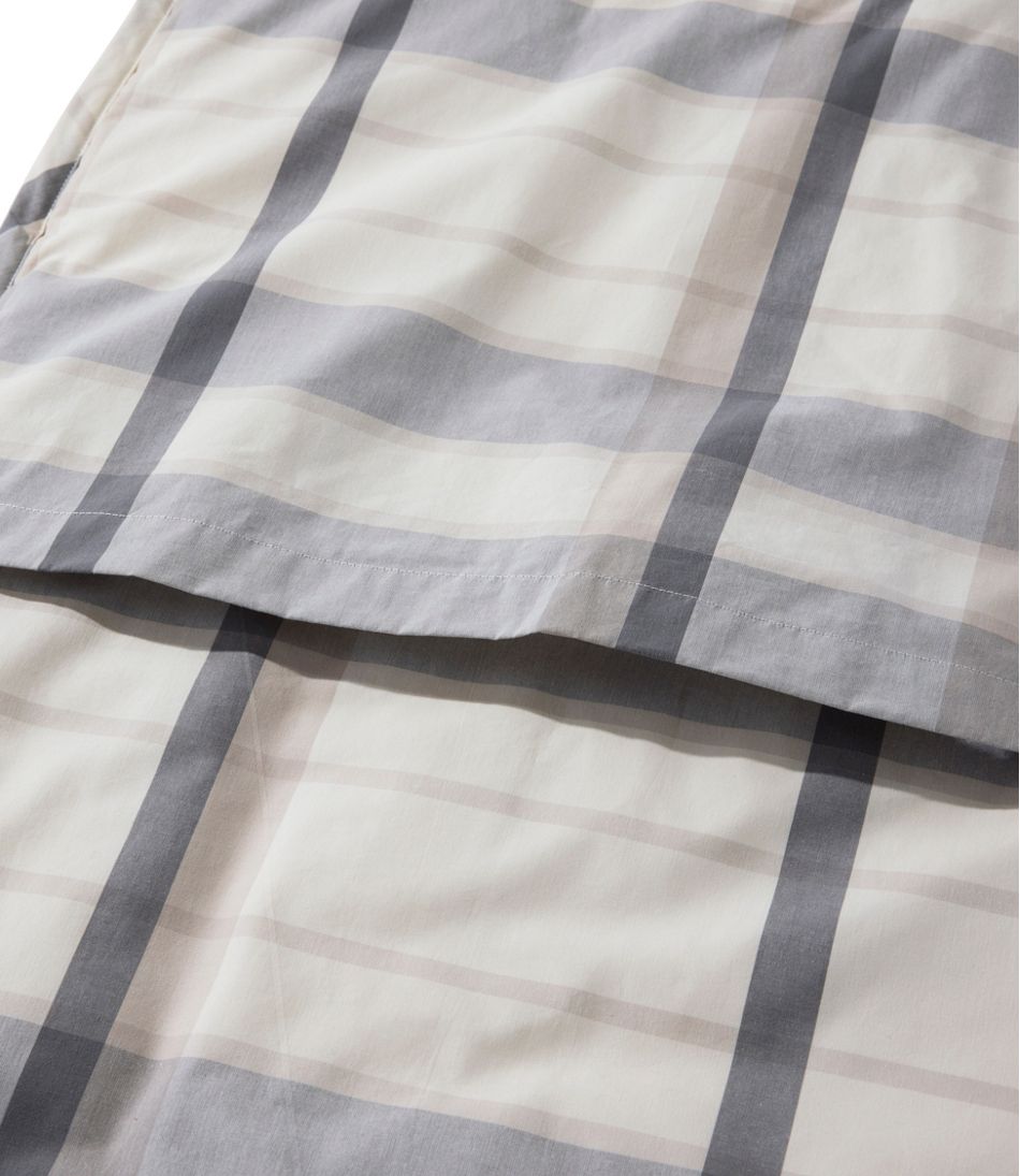 Ultrasoft Cotton Comforter Sham, Plaid - Image 2