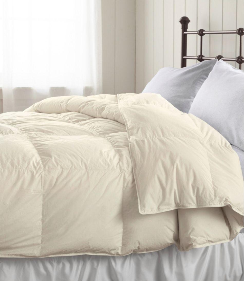 Baffle Box Stitch Goose Down Comforter, Warm - Image 4