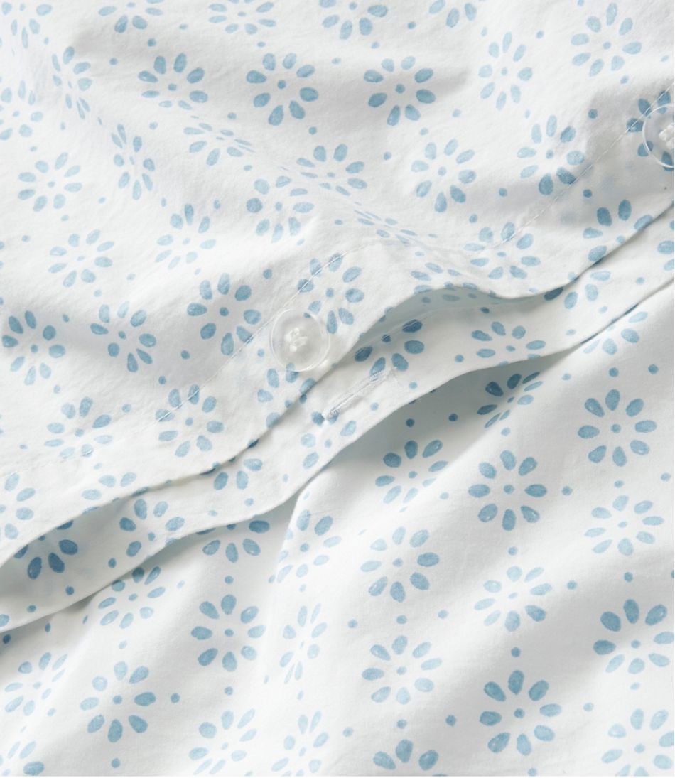 Sunwashed Percale Comforter Cover, Print - Image 4