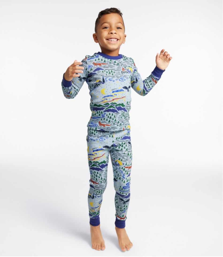 Kids' Organic Cotton Fitted Pajamas - Image 2