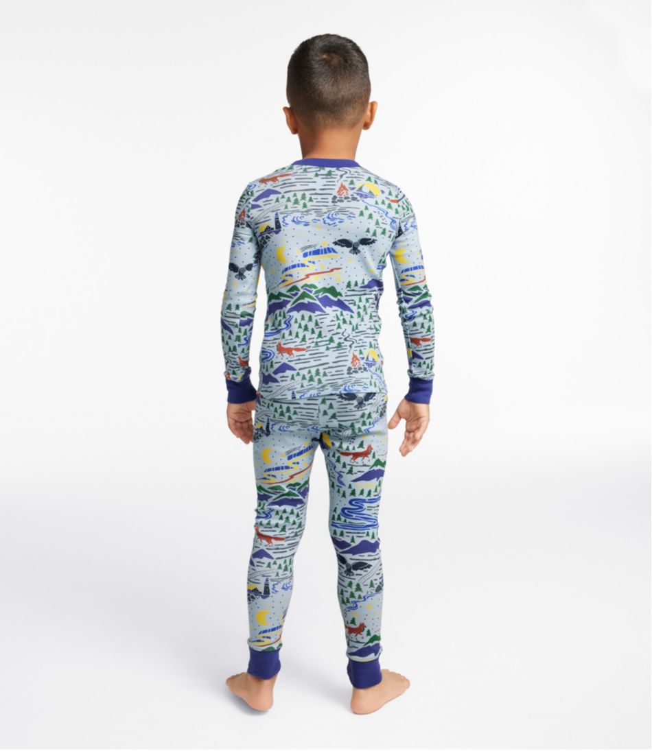 Kids' Organic Cotton Fitted Pajamas - Image 3