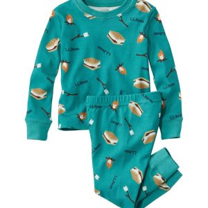 Toddlers' Organic Cotton Fitted Pajamas