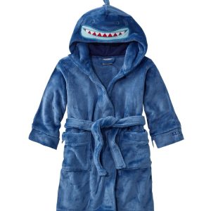 Toddlers' Cozy Animal Robe, Hooded