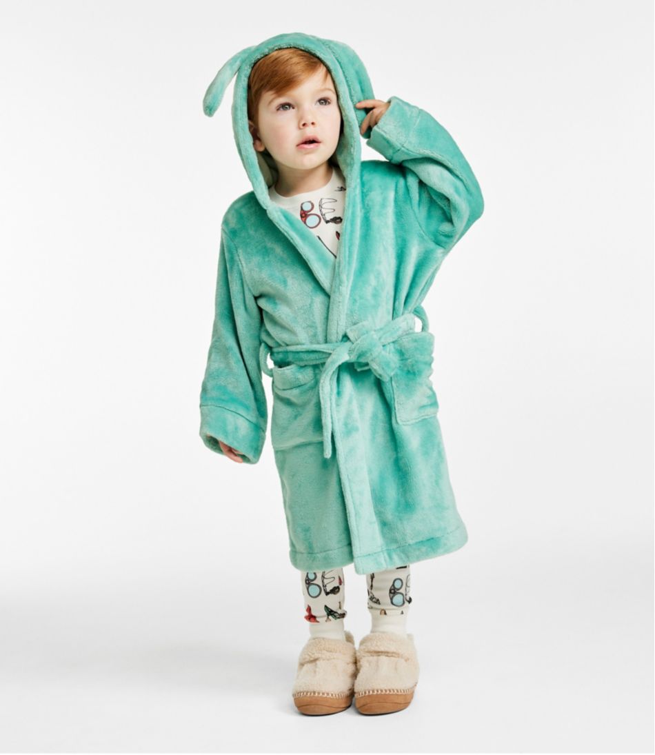 Toddlers' Cozy Animal Robe, Hooded - Image 2
