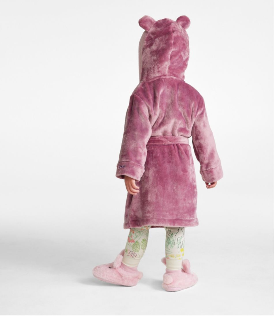 Toddlers' Cozy Animal Robe, Hooded - Image 5