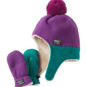 Infants' and Toddlers' Mountain Classic Fleece Hat and Mitten Set