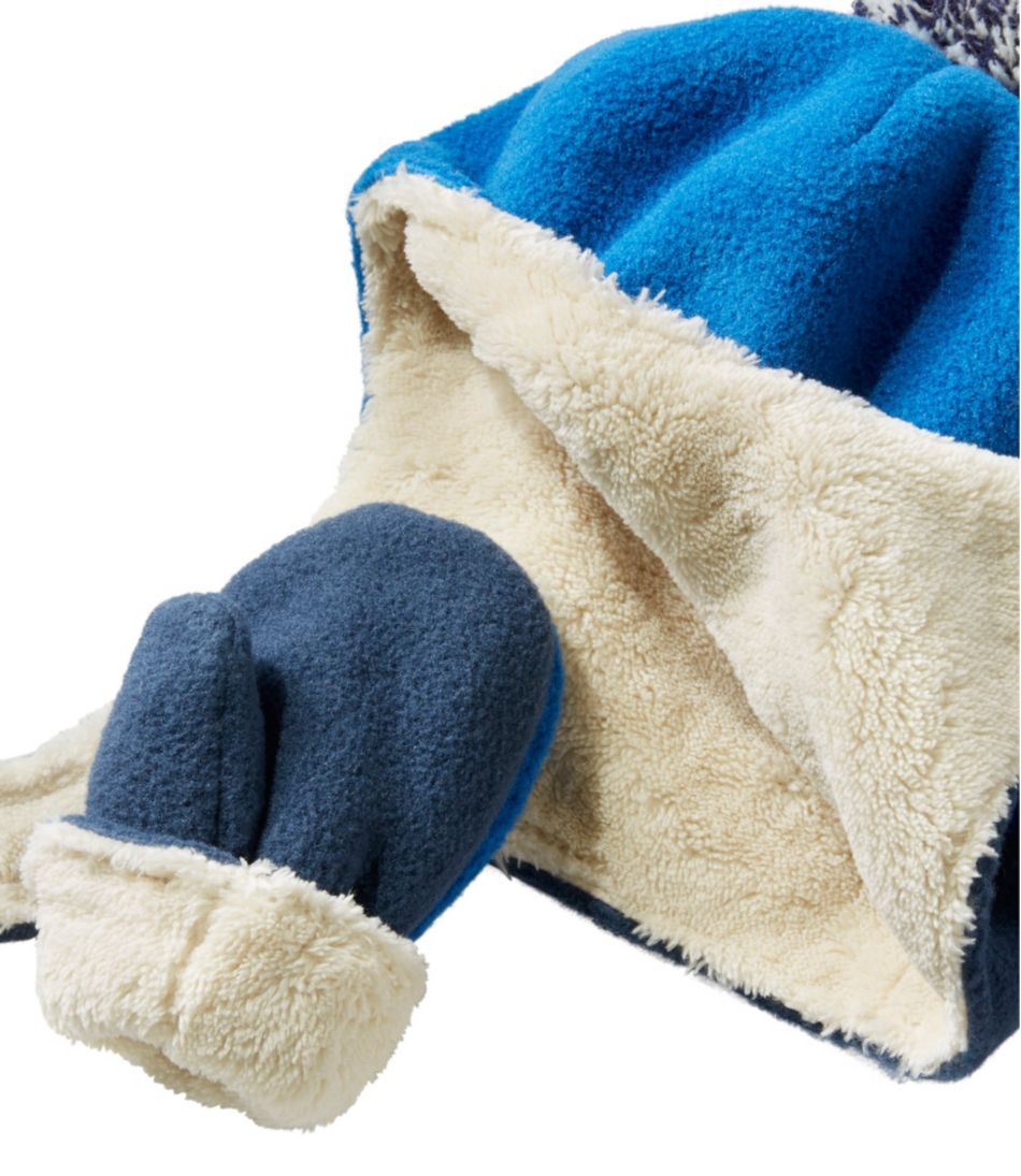 Infants' and Toddlers' Mountain Classic Fleece Hat and Mitten Set - Image 2