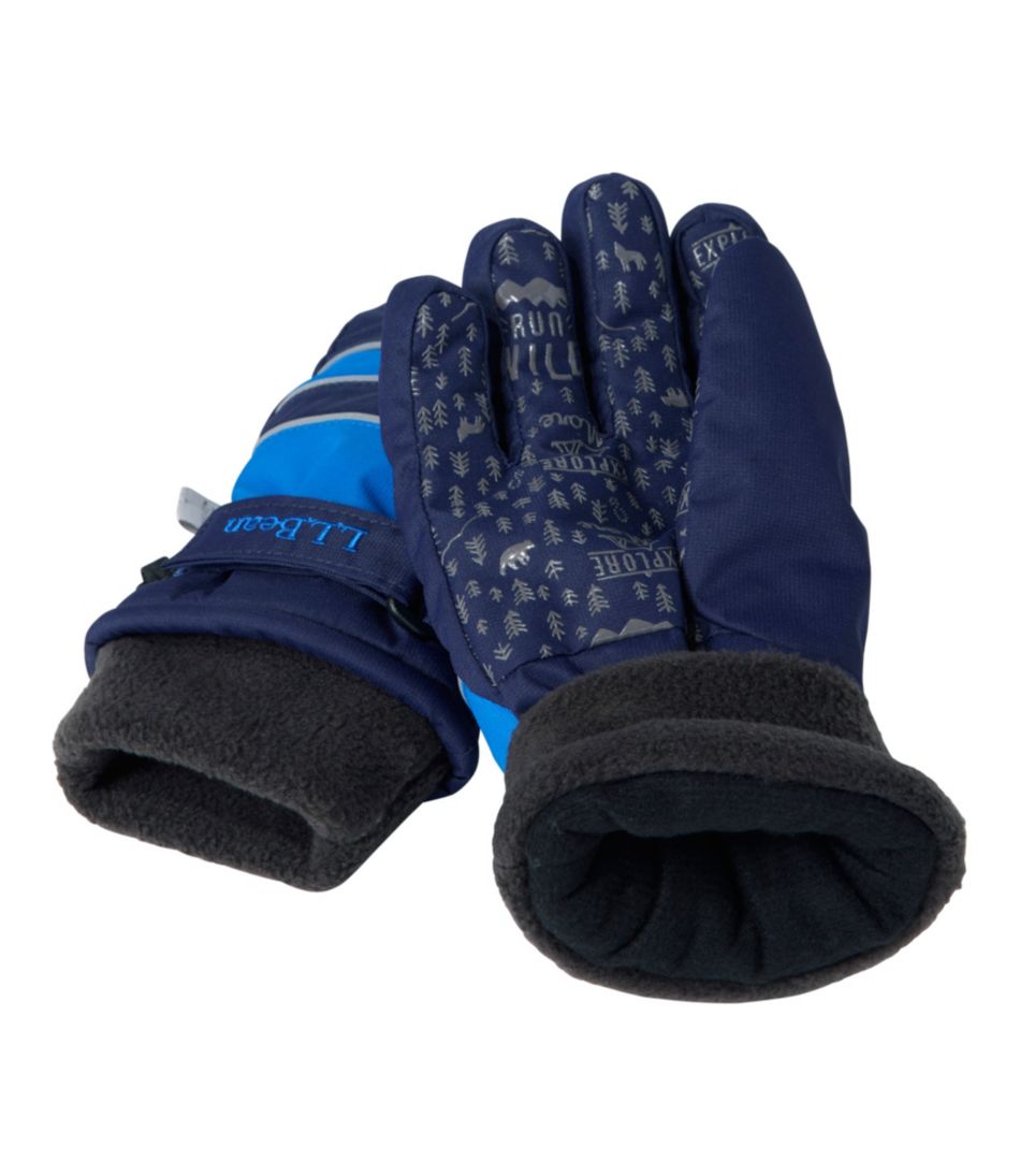 Kids' Wintry Mix Waterproof Gloves - Image 3