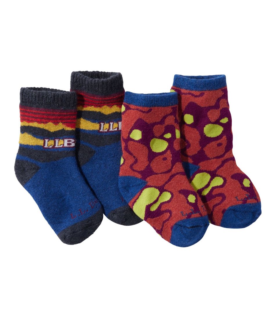 Toddlers' Katahdin Socks, 2-Pack
