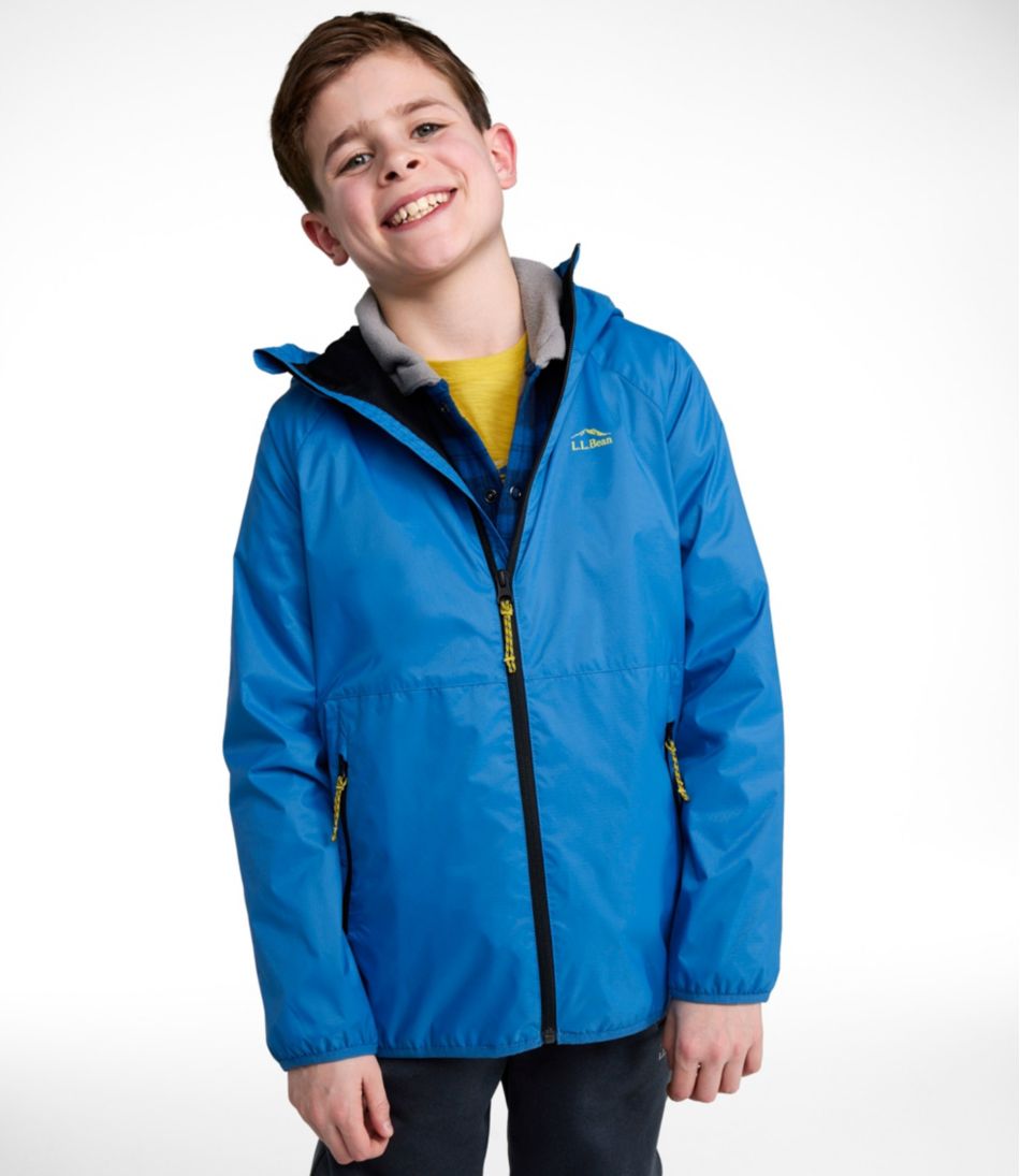 Kids' Wind and Rain Jacket, Lined - Image 2