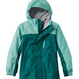 Kids' Trail Model Rain Jacket, Colorblock