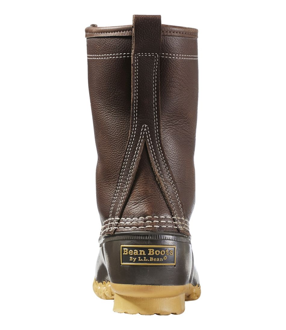 Women's Shearling Lined Bean Boots, 10 Inch - Image 3