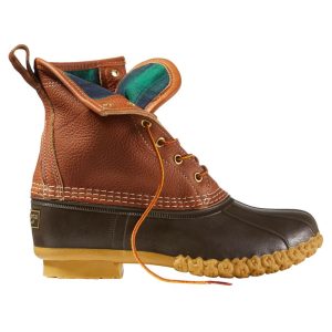 Women's Bean Boots, 8" Flannel-Lined Insulated