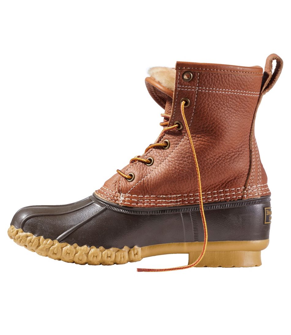 Women's Bean Boots, 8" Shearling-Lined Insulated - Image 2
