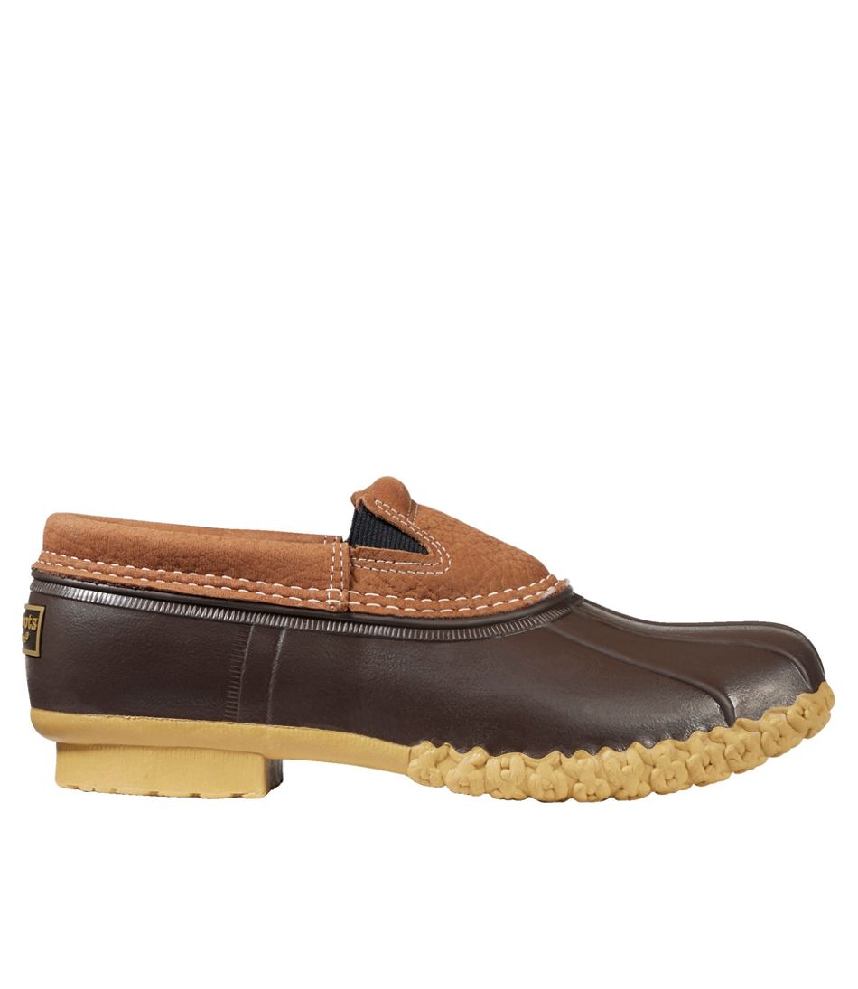 Men's Bean Boots, Slip-On Rubber Mocs