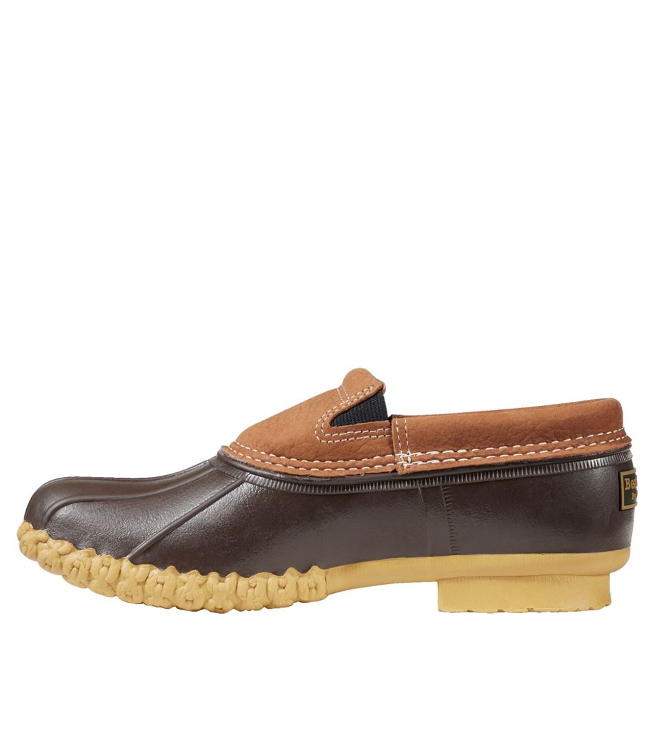 Men's Bean Boots, Slip-On Rubber Mocs - Image 2