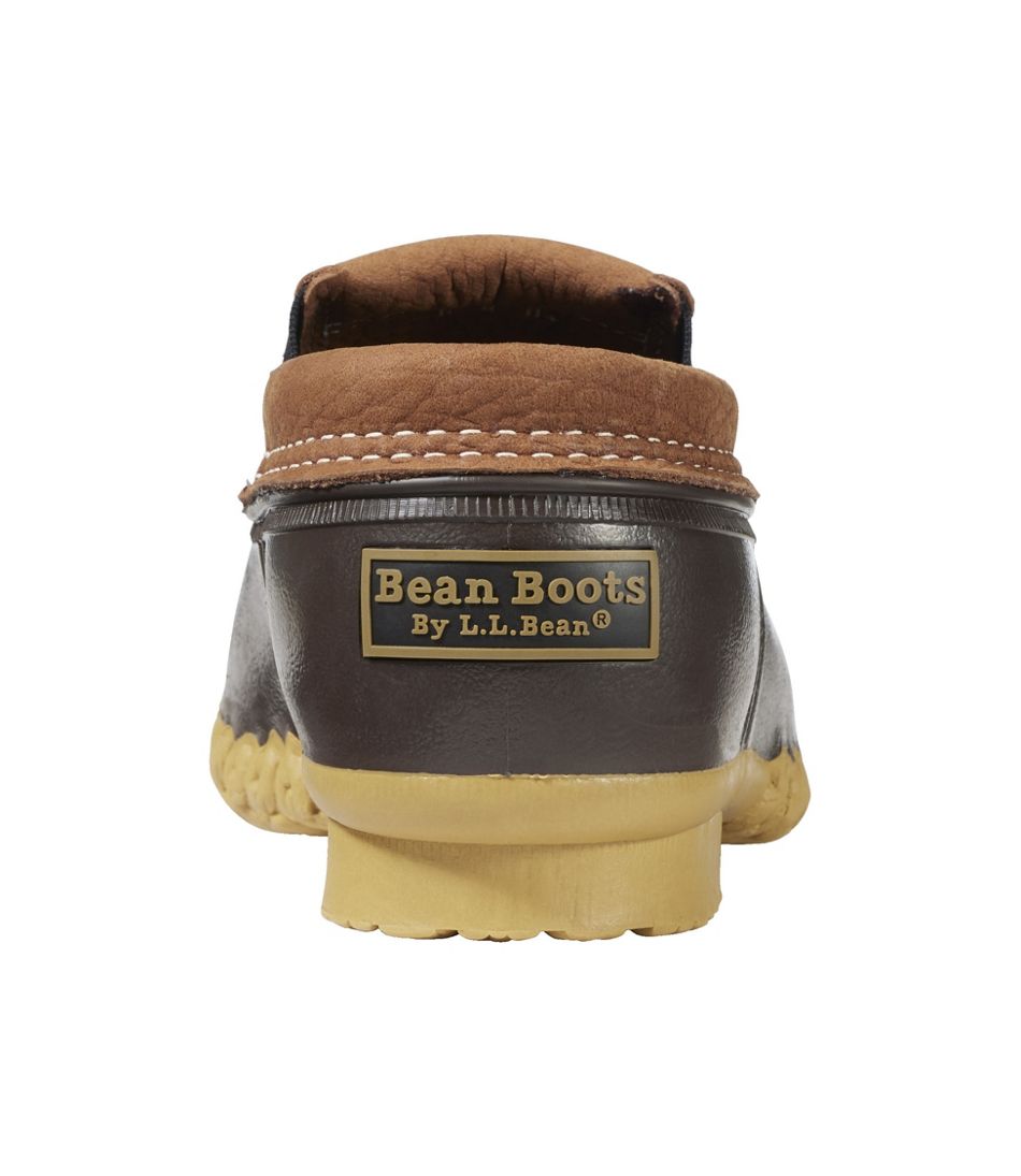 Men's Bean Boots, Slip-On Rubber Mocs - Image 3