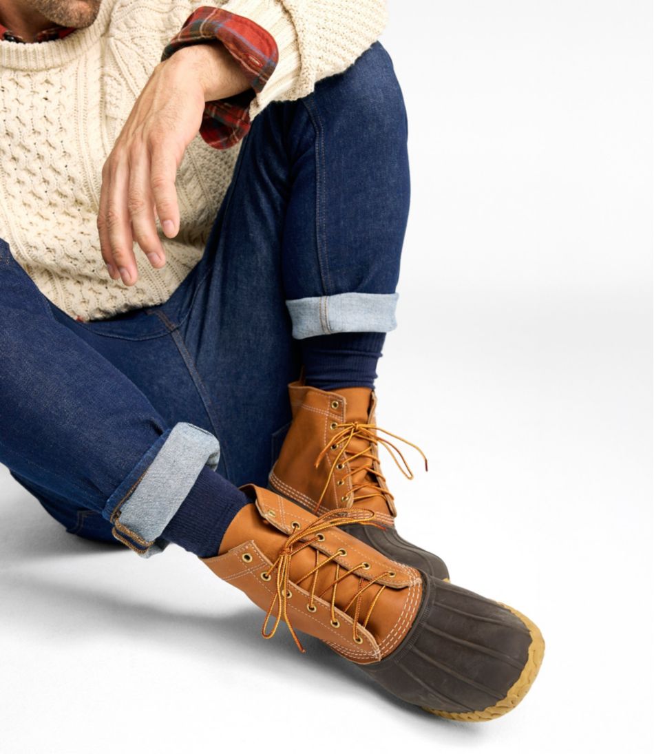 Men's Bean Boots, 8" - Image 9