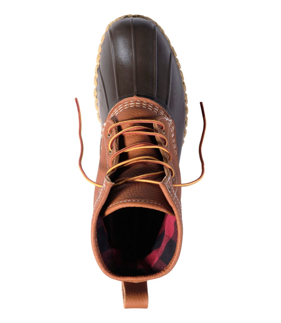 Men's Bean Boots 8", Flannel-Lined Insulated - Image 4