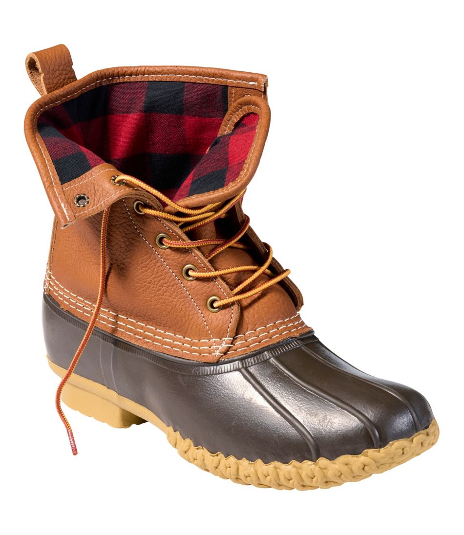Men's Bean Boots 8", Flannel-Lined Insulated - Image 6