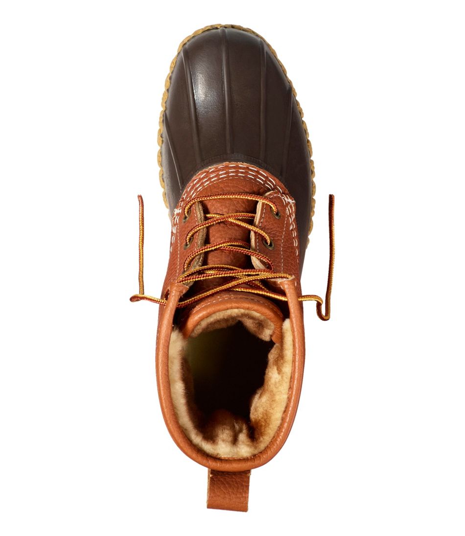 Men's Bean Boots, 8" Shearling-Lined Insulated - Image 4