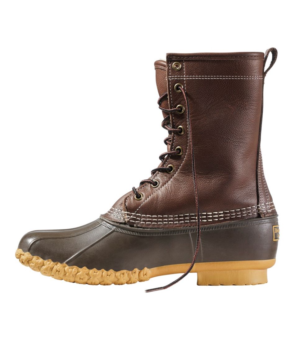 Men's Bean Boots, 10" Shearling-Lined - Image 2