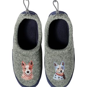 Kids' Sweater Fleece Slippers, Motif