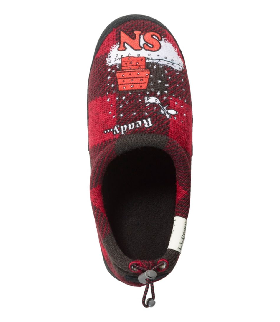 Kids' L.L.Bean X Peanuts Sweater Fleece Slippers - Image 4