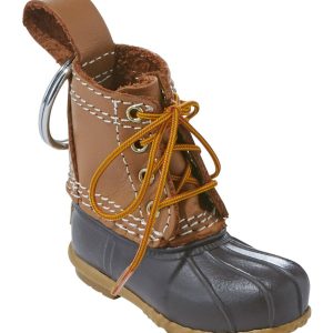 Bean Boot Key Chain, Tan/Brown