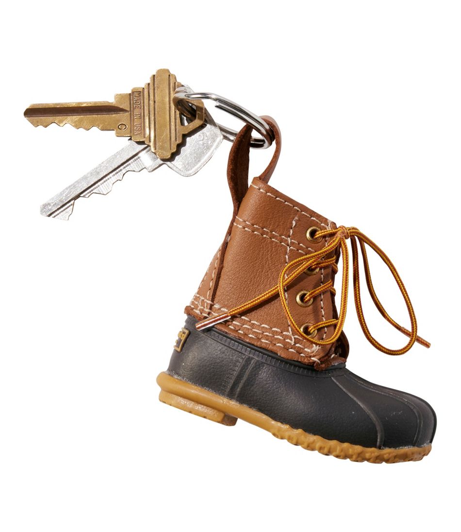 Bean Boot Key Chain, Tan/Brown - Image 2