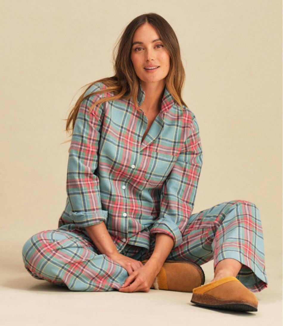 Women's Scotch Plaid Flannel Pajamas - Image 7